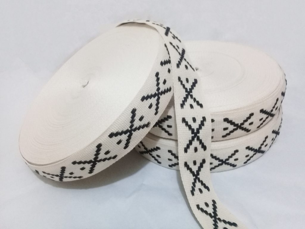 cinta etnica algodon crudo x 45ml
